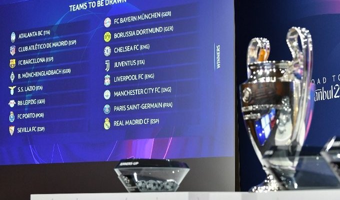 تحديد مواعيد مباريات الدور الـ16 من دوري أبطال أوروبا