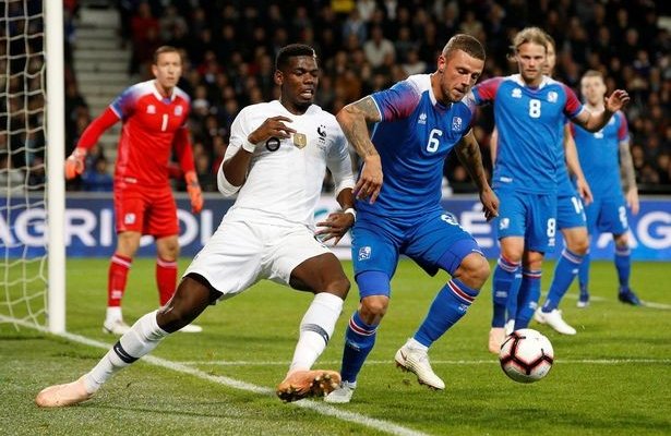 اهداف مباراة منتخب فرنسا وايسلندا الاربعة