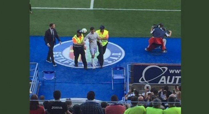 مُقلّد رونالدو يوقف مباراة ريال مدريد وخيتافي