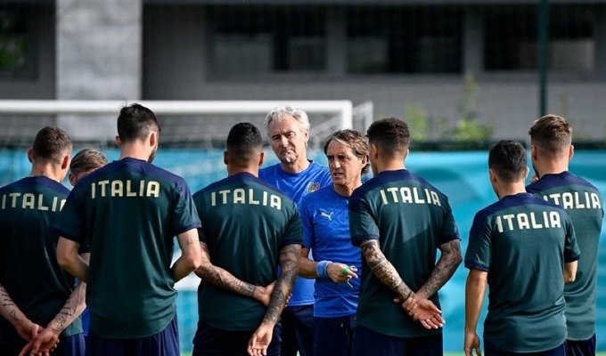يورو 2020: ايطاليا تتدرب على ركلات الجزاء 