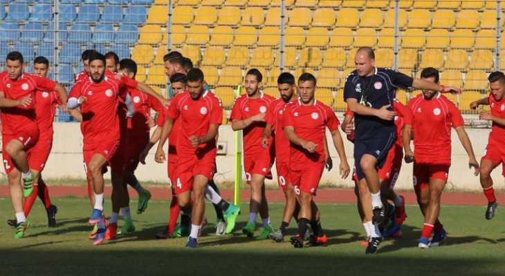 منتخب لبنان يبدأ استعداداته لنهائيات كأس اسيا مطلع ايلول القادم 