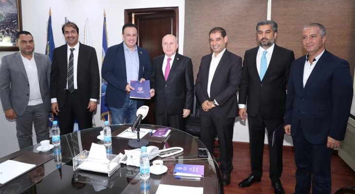 العهد والنجمة يوقعان رسميا على اتفاقية المشاركة في البطولة العربية