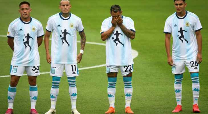 دموع وذكريات في يوم عودة الدوري الأرجنتيني بغياب مارادونا 