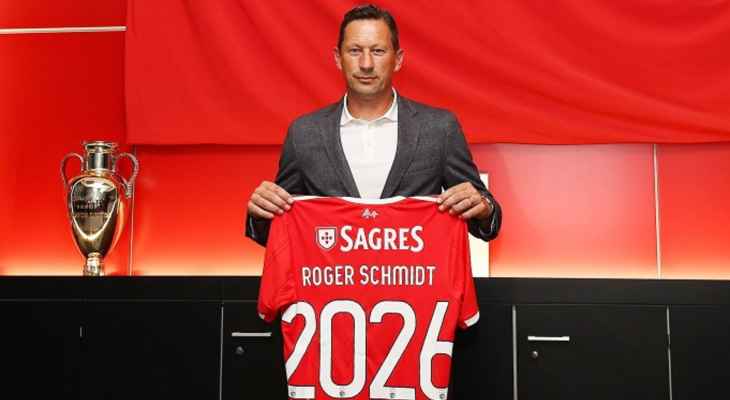 بنفيكا يمدد عقد مدربه روجر شميدت لغاية 2026
