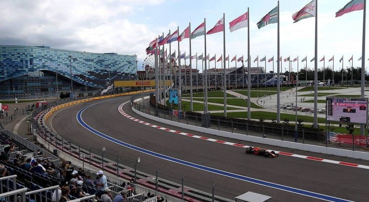 حلبة روسيا قد تستقبل جمهور خلال سباقها في الفورمولا 1