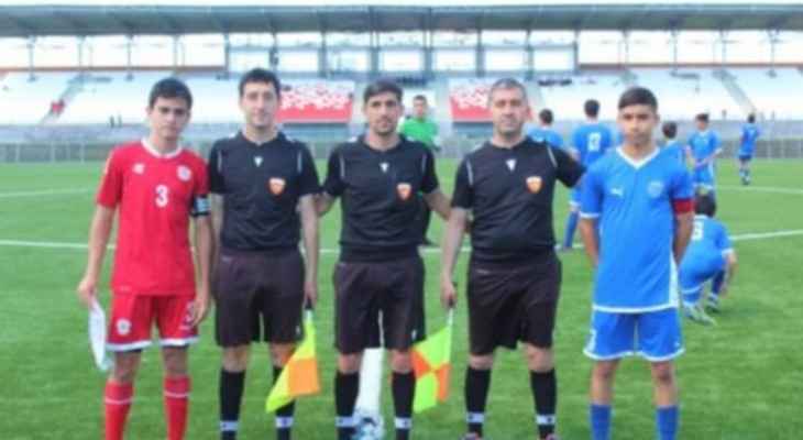 بطولة ارمينيا الدولية: لبنان يختتم البطولة بالفوز على ارمافير بثلاثية
