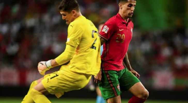 إحصاءات واهم مجريات مباراة البرتغال - سويسرا
