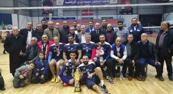 بطولة لبنان للدرجة الثالثة في الكرة الطائرة: اللقب لشحيم وبلاط وصيفه