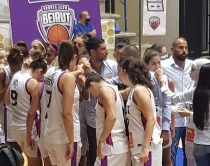 سيدات بيروت يتوجن بلقب بطولة لبنان لكرة السلة للمرة الاولى