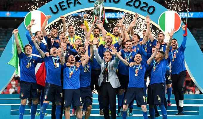 ميركل تهنّئ ايطاليا بعد الفوز بلقب يورو 2020