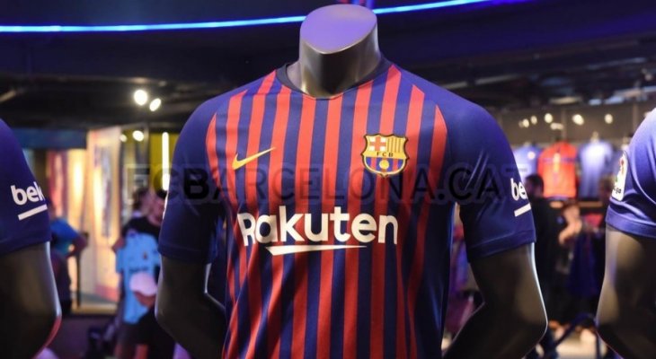 برشلونة يطرح قميص الموسم الجديد في الاسواق