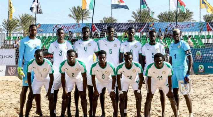 السنغال تواجه مصر في نهائي كأس الأمم الإفريقية للكرة الشاطئية