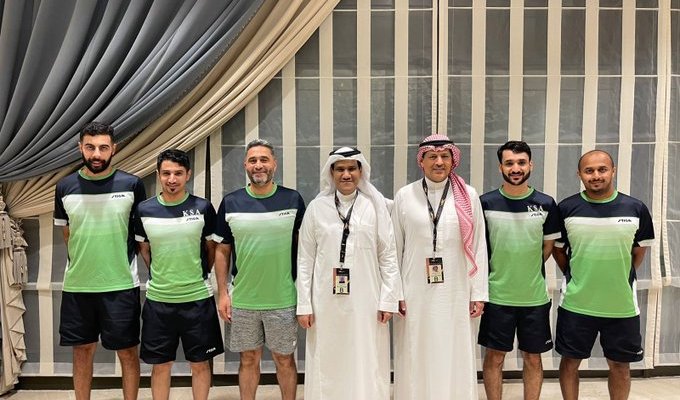 تأهل المنتخب السعودي لتنس الطاولة الى كأس العالم لاول مرة