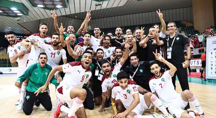 كأس العرب للصالات: المغرب تحقق اللقب على حساب العراق