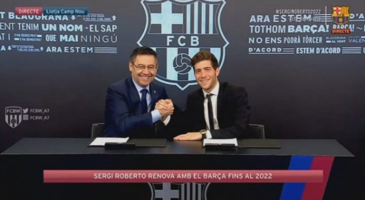رسمياً : روبيرتو كتالوني حتى 2022 