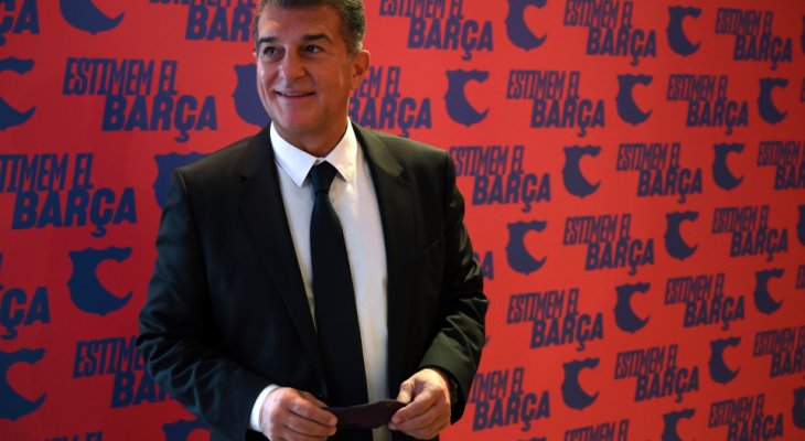 لابورتا يستشير غوارديولا بشأن المدرب الجديد لبرشلونة
