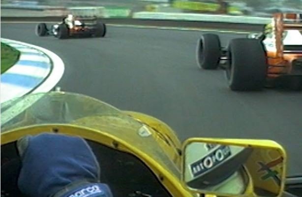 مايكل شوماخر في موسمه الأول في الفورمولا 1، العظمة قيد الصنع