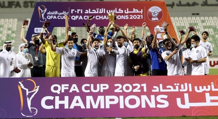 السيلية يتوج بلقب كأس الاتحاد القطري