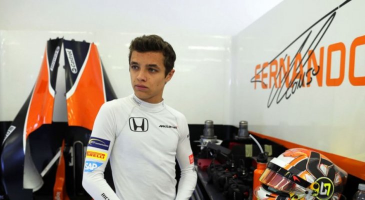 لاندو نوريس سيبدأ مسيرته في الفورمولا 2 في أبو ظبي