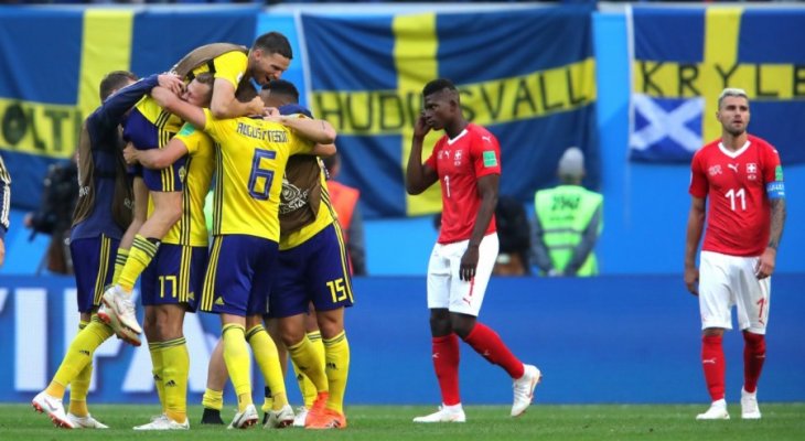 5 حقائق عن مباراة السويد وسويسرا