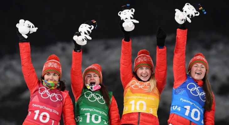 بيلاروسيا تحصد المزيد من الذهب في اولمبياد بيونغ تشانغ