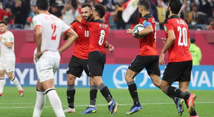كأس العرب: بعد شوطين اضافيين.. مصر الى نصف النهائي على حساب الاردن