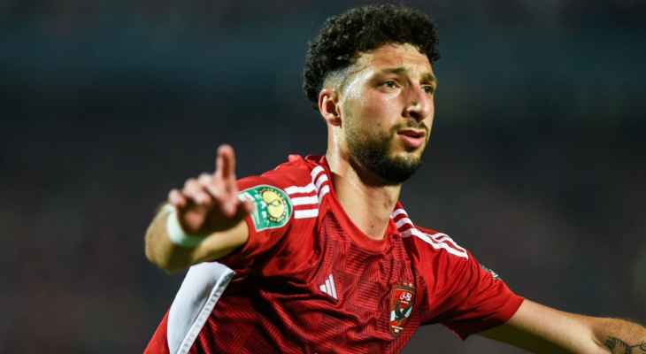 وسام ابو علي يقود هجوم الأهلي امام غورماهيا بدوري الابطال