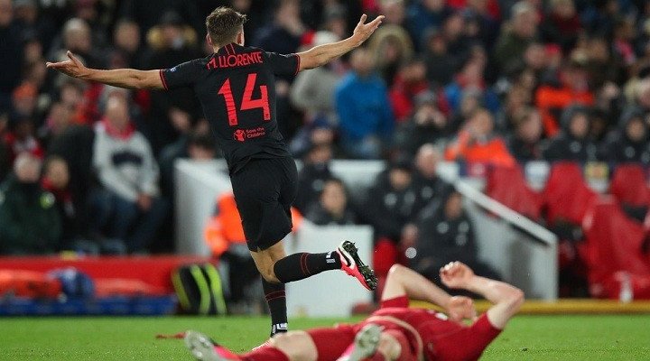 اتلتيكو مدريد يحرم ليفربول من مواصلة حملة الدفاع عن لقبه ليحجز مكانه في ربع النهائي‎