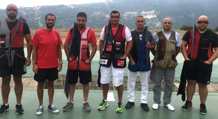 رماية: ايلي بجاني بطل المرحلة الخامسة من بطولة لبنان للتراب الفئة(أ) ممتاز