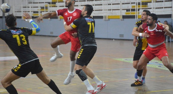 العربي والشمال يتصدران ترتيب بطولة الأندية العربية لكرة اليد 
