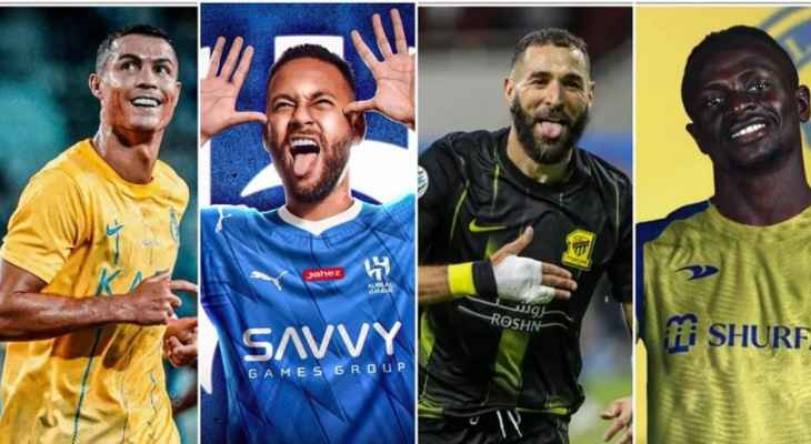 رونالدو في الصدارة.. اعلى 10 محترفين اجرا في الدوري السعودي