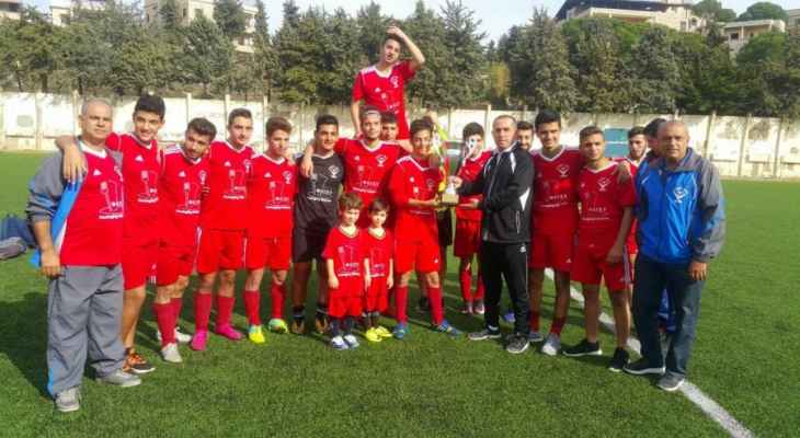 النصر الحدث بطلاً لدوري الشباب في جبل لبنان