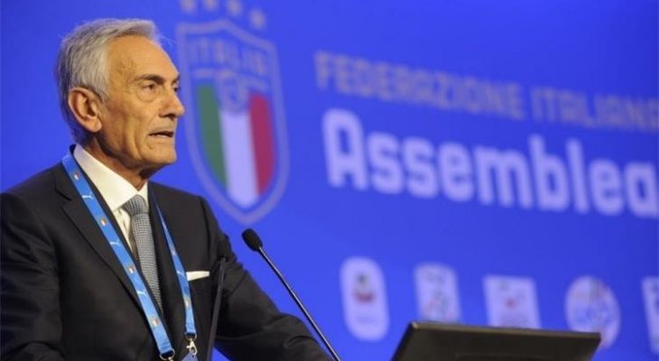 رئيس الإتحاد الإيطالي: خيارنا الوحيد هو إنهاء الموسم وقد يمتد الامر إلى تموز