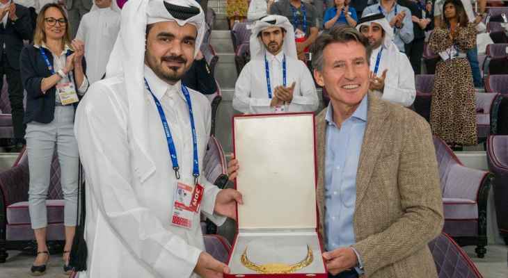 الاتحاد الدولي لالعاب القوى يمنح امير قطر الوسام الذهبي