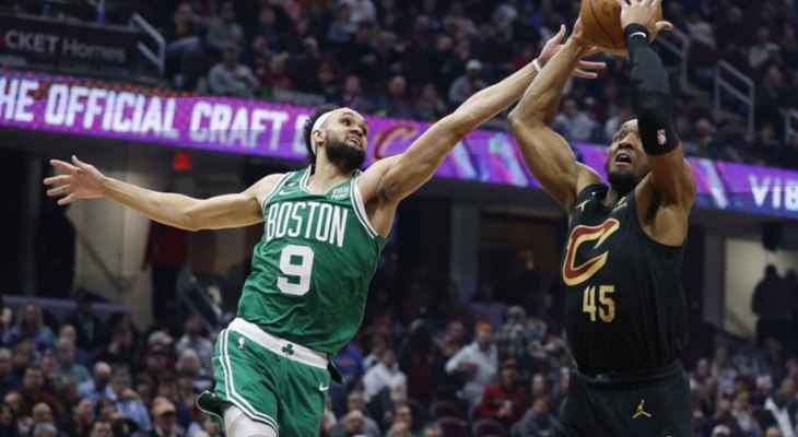 NBA: بوسطن سيلتيكس يتلقى خسارة جديدة على يد كليفلاند كفالياريز