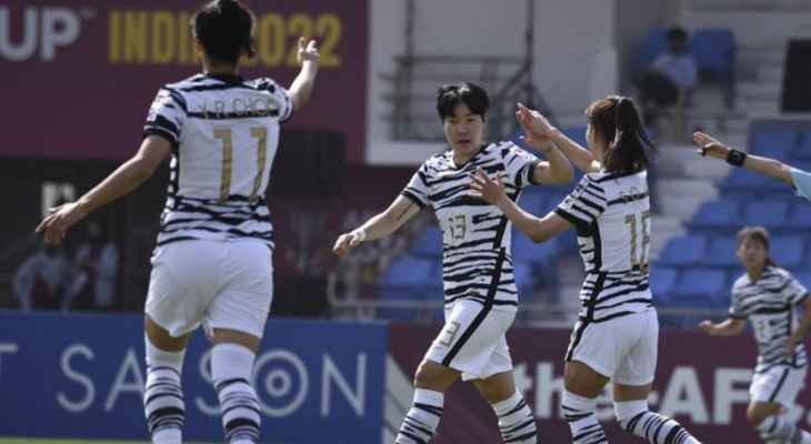 كأس آسيا للسيدات: كوريا الجنوبية تتخطى ميانمار بثنائيّة نظيفة