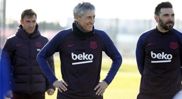 برشلونة يعود للتدريبات استعداداً لمواجهة بيلباو