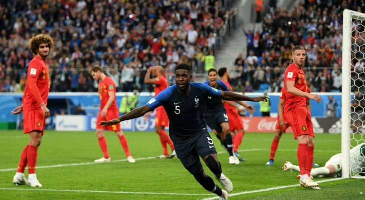 تقرير سريع: فرنسا 1 بلجيكا 0