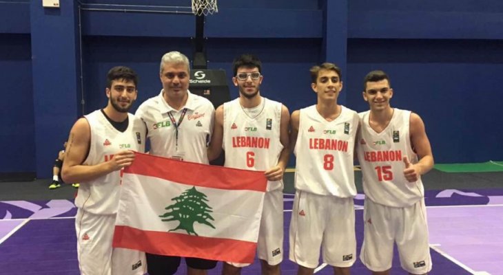 ذكور واناث لبنان الى دوري المجموعات