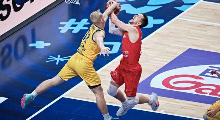 بولندا تتخطى اوكرانيا الى ربع نهائي امم اوروبا لكرة السلة