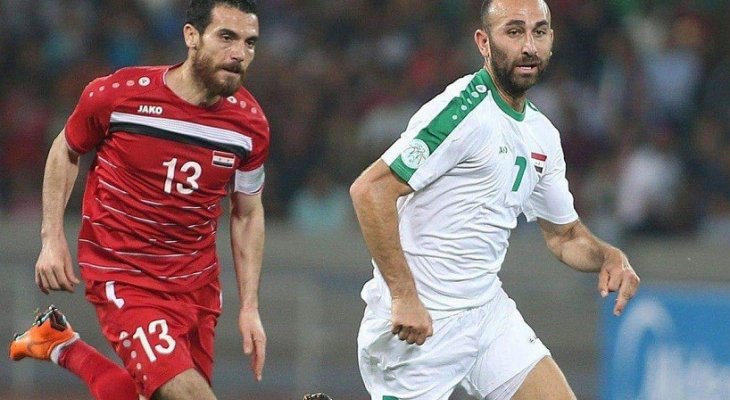 تأجيل مباراة العراق وسوريا الودية حتى اشعار آخر  