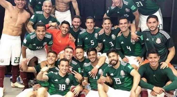 المنتخب المكسيكي سعيد بفوزه على أبطال العالم