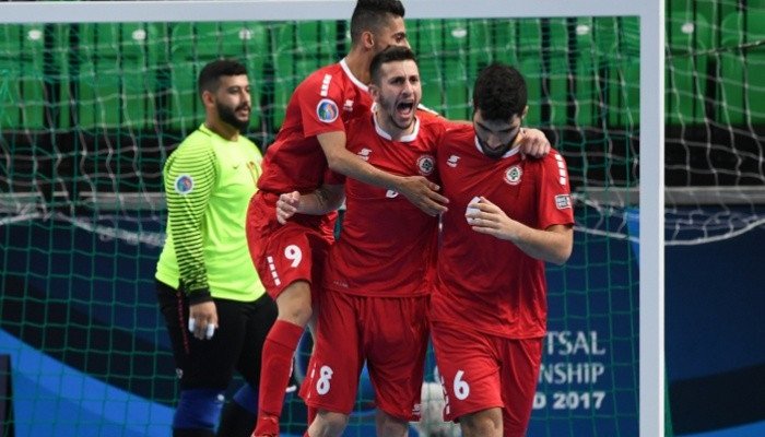 اهداف منتخب لبنان لكرة الصالات تحت 20 عام في الشباك القطرية