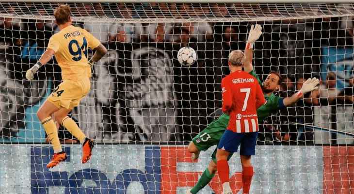 دوري أبطال أوروبا: حارس لاتسيو يسجل في الوقت القاتل ويحرم أتلتيكو مدريد من ثلاث نقاط وانتصار السيتي على النجم الأحمر