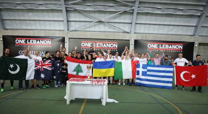ميني فوتبول one lebanon: فوز النجوم على  السفراء