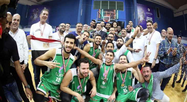 الاتحاد السكندري يحرز لقب بطولة الاندية العربية لكرة السلة