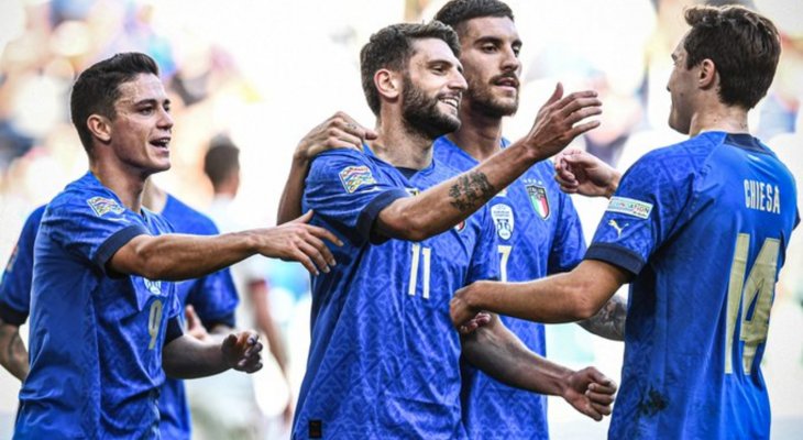 إحصاءات مباراة إيطاليا وبلجيكا