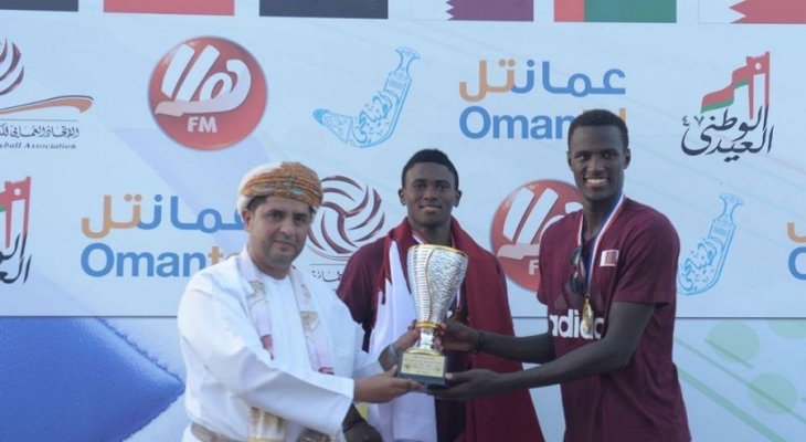 قطر تفوز بلقب البطولة العربية لكرة الطائرة الشاطئية