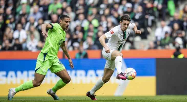 الدوري الالماني: بوروسيا مونشنغلادباخ يهزم  فولفسبورغ