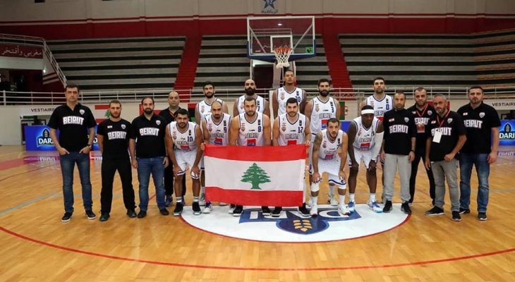 بيروت يحقق فوزه الاول في البطولة العربية 
